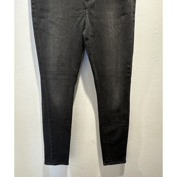 FRAME Size 32 Le High Skinny Jeans Black Denim Style# LHSK710 Condor READ - Picture 3 of 10